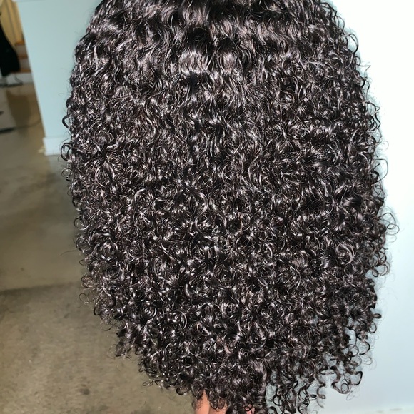 Kinky Curly Closure wig main image 7
